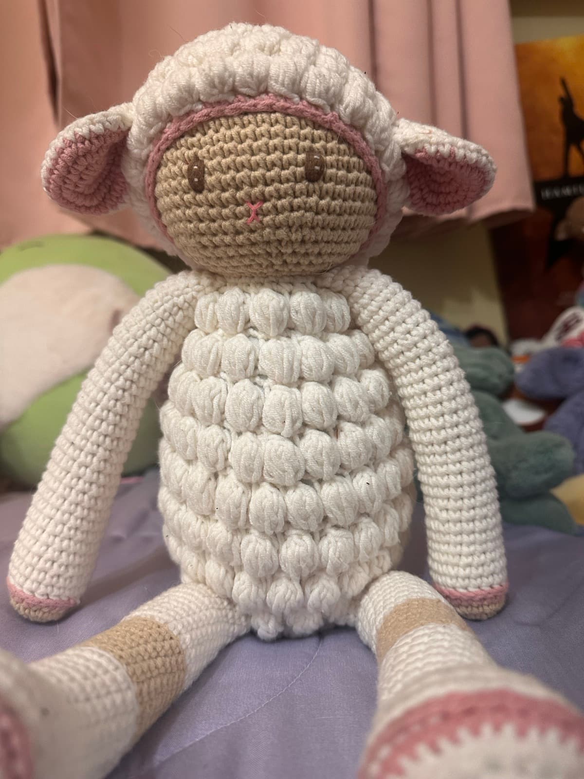 Bobble-Stitch Lamb